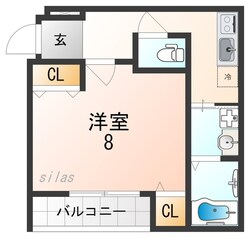 フジパレス尼崎常光寺の物件間取画像